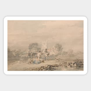 Autumn Sowing of the Grain by J.M.W. Turner Magnet